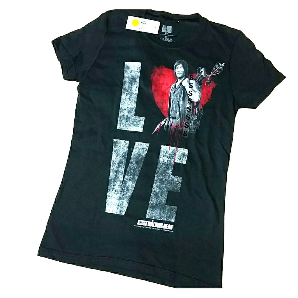 The walking dead daryl t-shirt NWT size juniors small
